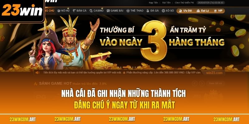 Home 20 Nhà cái đã ghi nhận những thành tích đáng chú ý ngay từ khi ra mắt